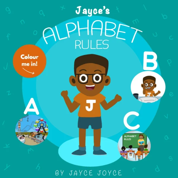 Book front cover jayces alphabet rules