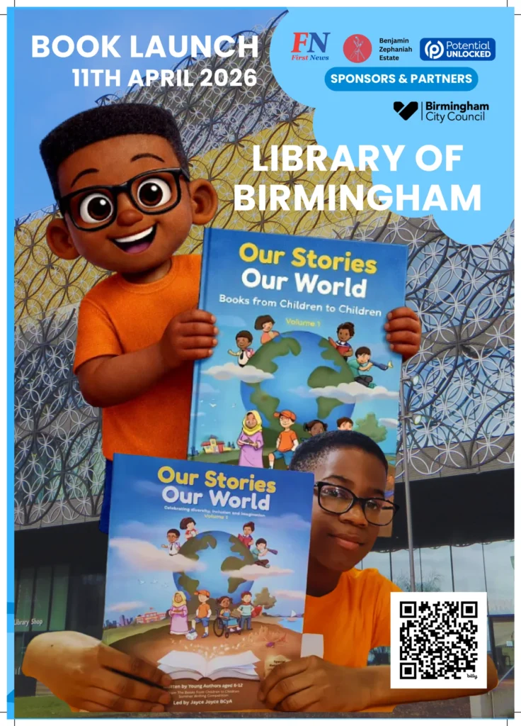 Our Stories Our World book launch event at the Library of Birmingham