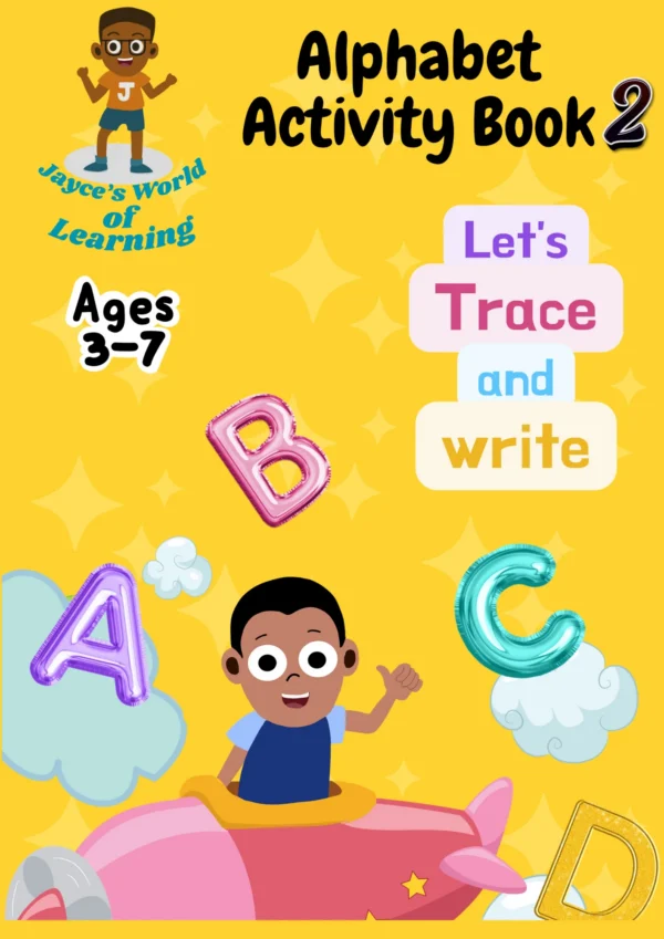 Jayce's World Alphabet Activity Book 2 — educational resource for children