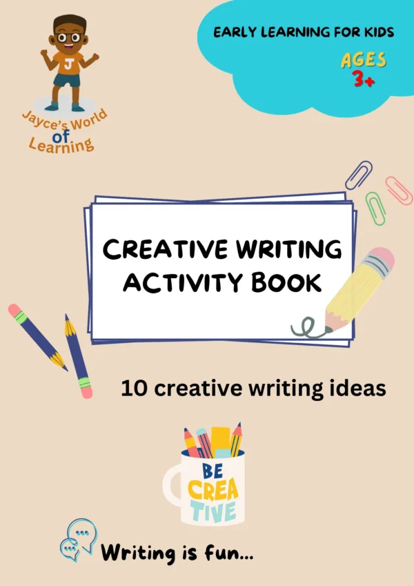 Creative writing activity book