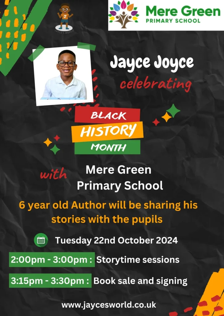 Jayce reading at a school assembly