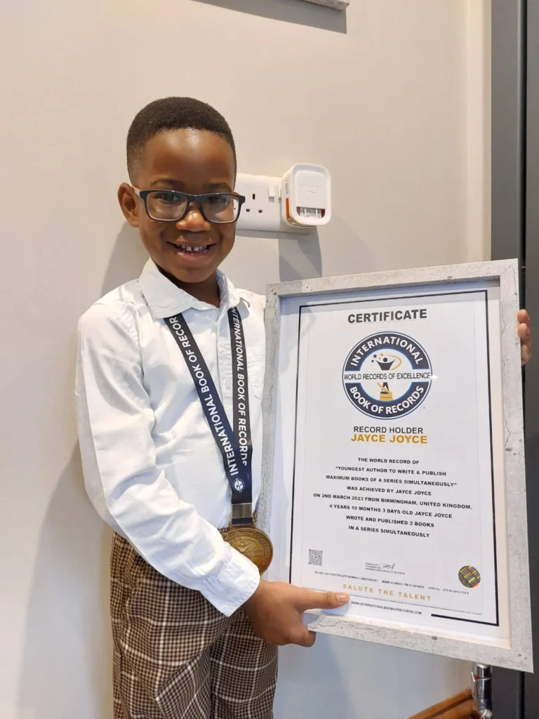 International Book of Records — World Record — Jayce Joyce BCyA