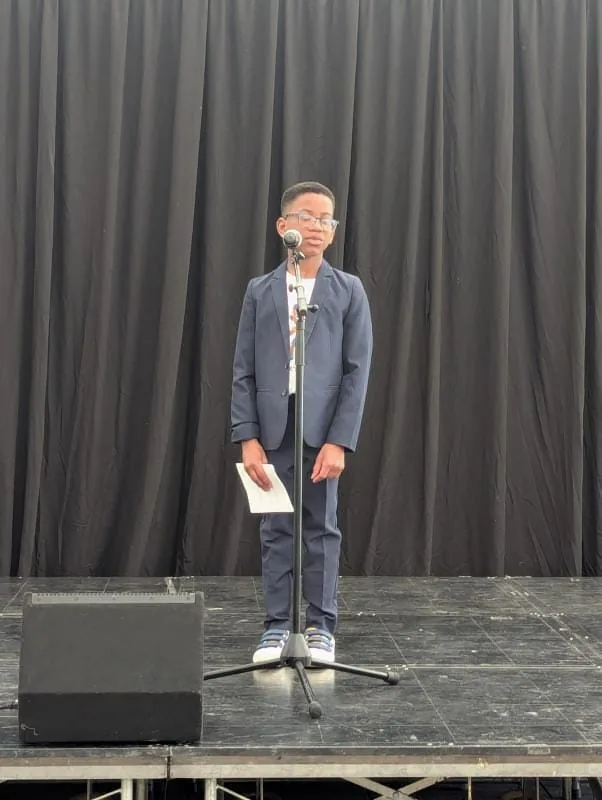 Jayce Joyce at Benjamin Zephaniah Day — honouring the poet's legacy in children's literacy
