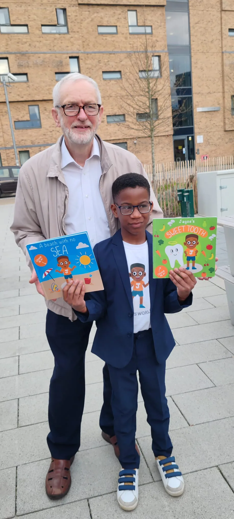 Jayce Joyce at Benjamin Zephaniah Day — third photograph