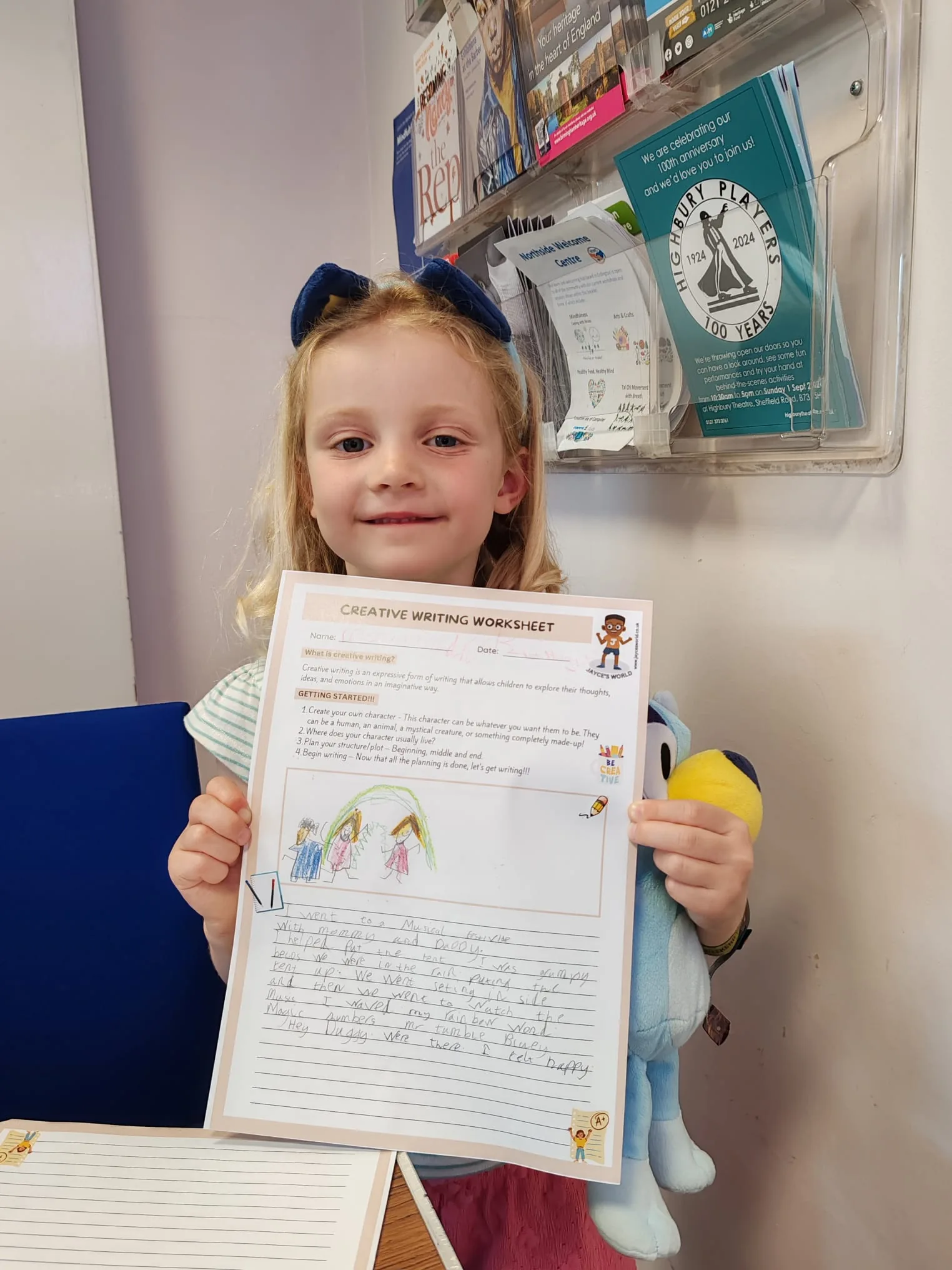 Jayce Joyce at Boldmere Library school visit — photograph 5
