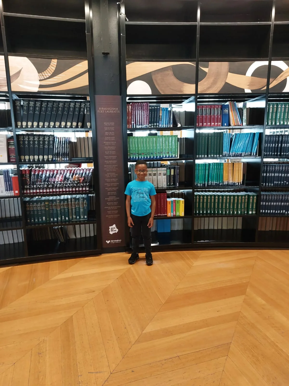 Jayce Joyce community workshop at the Library of Birmingham, August 2023 โ photograph 2023