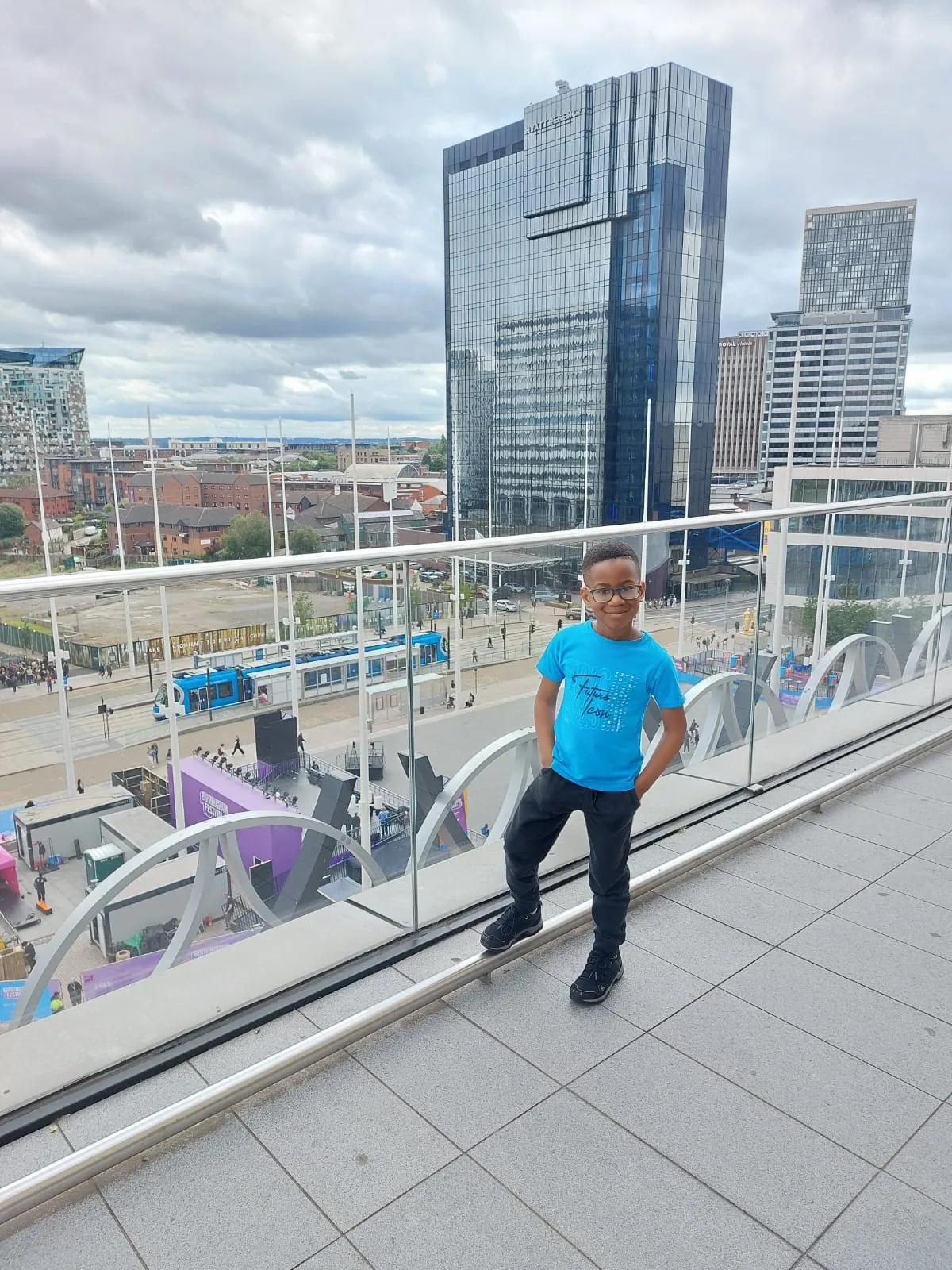 Jayce Joyce community workshop at the Library of Birmingham, August 2023 โ photograph 2023