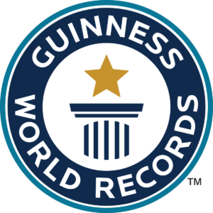 Guinness World Records logo — Our Stories Our World Guinness World Record bid
