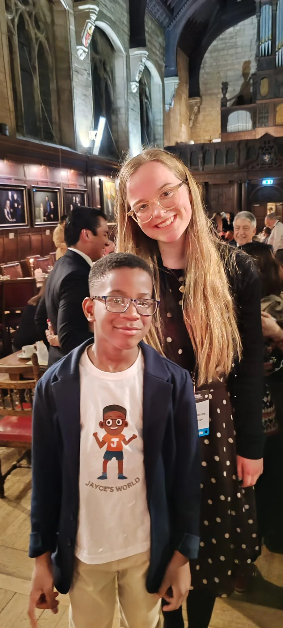 Jayce Joyce at the World Literacy Summit 2025